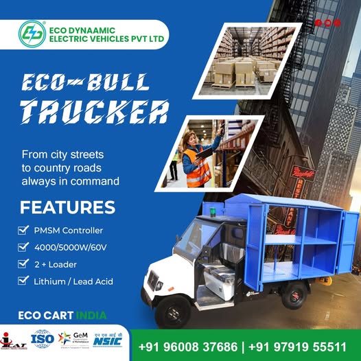 Commercial Electric Truck Manufacturers in India